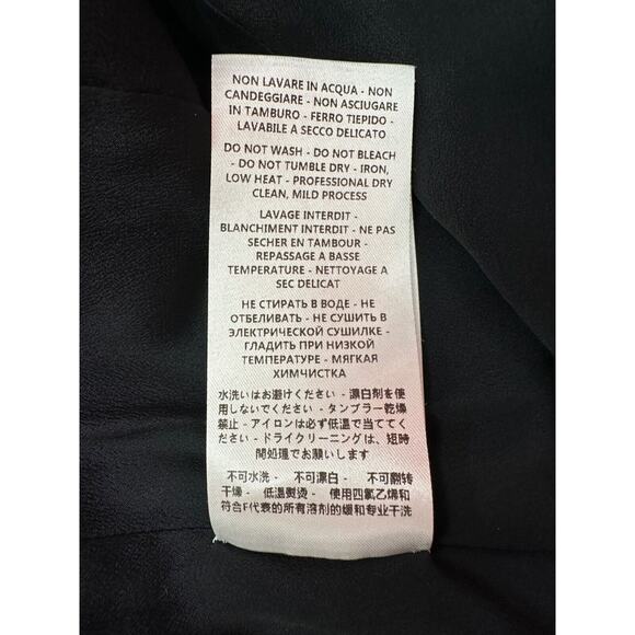 Alexander McQueen Brocade Black Green Cocktail Fit Flare Mini Dress Sz 38 US XS - Picture 14 of 16